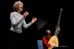 Mhairi Lawson and Paula Chateauneuf